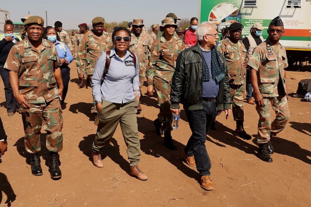Op-Ed: The other violence: While South Africa watched the marches, the state built a camp